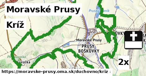 Kríž, Moravské Prusy