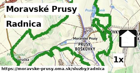 radnica v Moravské Prusy