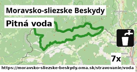 Pitná voda, Moravsko-sliezske Beskydy