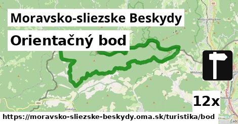 Orientačný bod, Moravsko-sliezske Beskydy