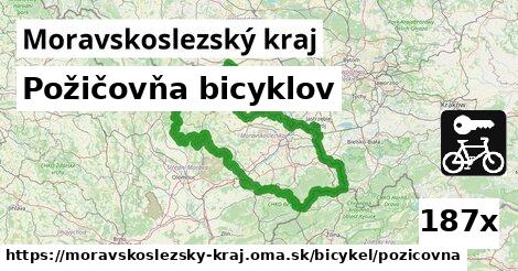 Požičovňa bicyklov, Moravskoslezský kraj