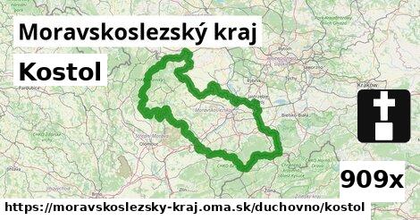 Kostol, Moravskoslezský kraj