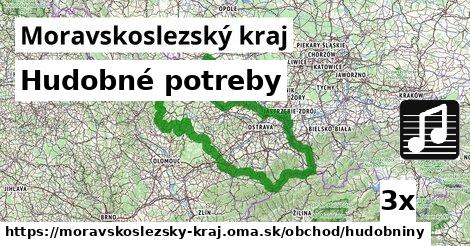 Hudobné potreby, Moravskoslezský kraj