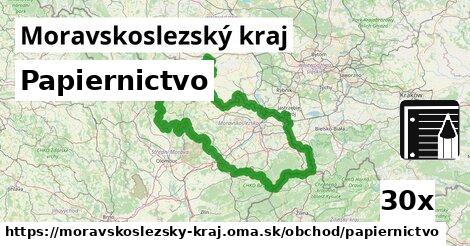 Papiernictvo, Moravskoslezský kraj