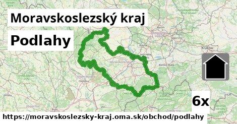 Podlahy, Moravskoslezský kraj