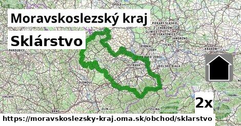 Sklárstvo, Moravskoslezský kraj