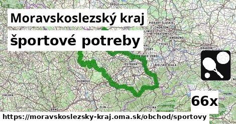 športové potreby, Moravskoslezský kraj