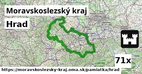 hrad v Moravskoslezský kraj