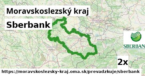 Sberbank, Moravskoslezský kraj