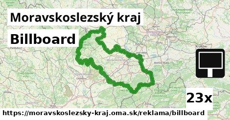 Billboard, Moravskoslezský kraj