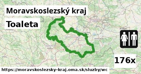 Toaleta, Moravskoslezský kraj