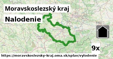 Nalodenie, Moravskoslezský kraj