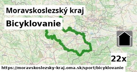 Bicyklovanie, Moravskoslezský kraj