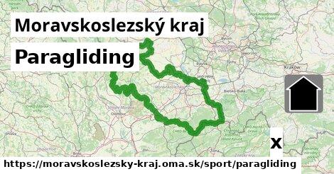 Paragliding, Moravskoslezský kraj