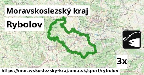 Rybolov, Moravskoslezský kraj