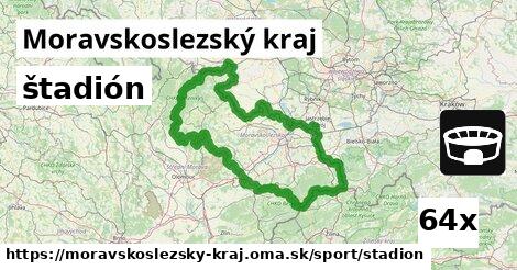 štadión, Moravskoslezský kraj