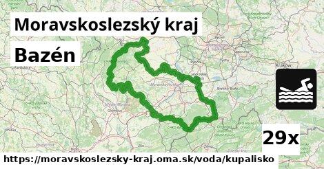 Bazén, Moravskoslezský kraj