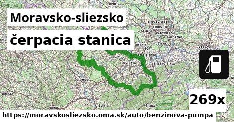 čerpacia stanica, Moravsko-sliezsko