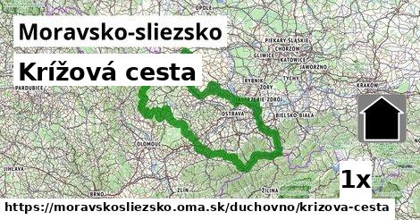 Krížová cesta, Moravsko-sliezsko