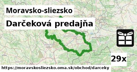 Darčeková predajňa, Moravsko-sliezsko