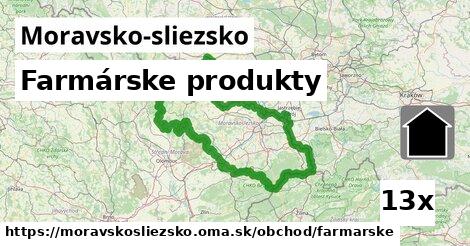 Farmárske produkty, Moravsko-sliezsko