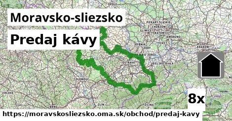 Predaj kávy, Moravsko-sliezsko