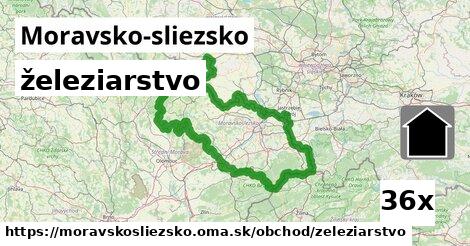 železiarstvo, Moravsko-sliezsko