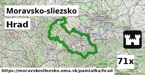 Hrad, Moravsko-sliezsko