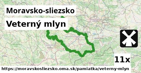 Veterný mlyn, Moravsko-sliezsko