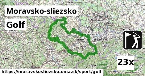 Golf, Moravsko-sliezsko