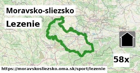 Lezenie, Moravsko-sliezsko