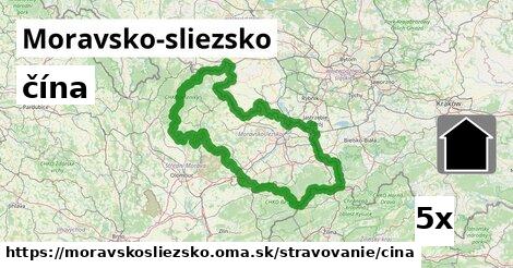 čína, Moravsko-sliezsko