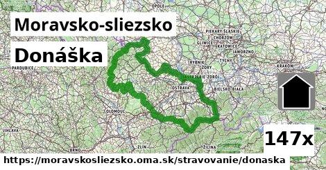 Donáška, Moravsko-sliezsko