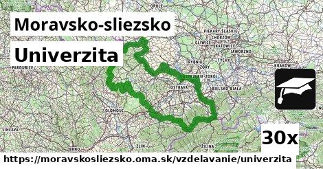 Univerzita, Moravsko-sliezsko