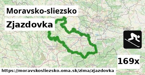 Zjazdovka, Moravsko-sliezsko