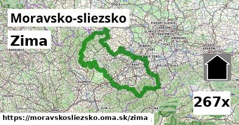 zima v Moravsko-sliezsko