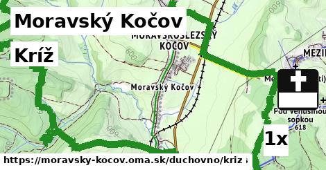 kríž v Moravský Kočov