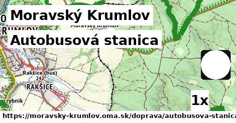 Autobusová stanica, Moravský Krumlov