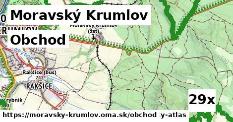 obchod v Moravský Krumlov