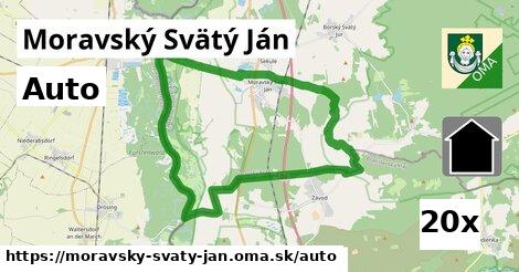 auto v Moravský Svätý Ján