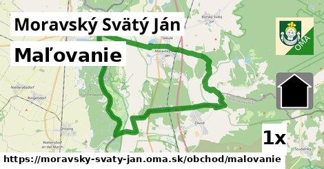 Maľovanie, Moravský Svätý Ján