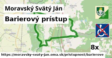 Barierový prístup, Moravský Svätý Ján