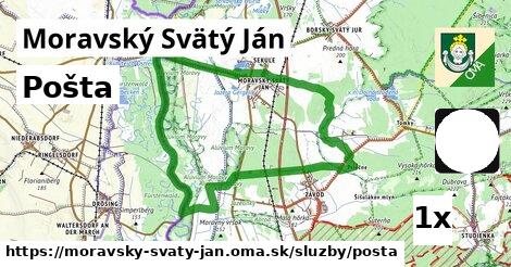 Pošta, Moravský Svätý Ján