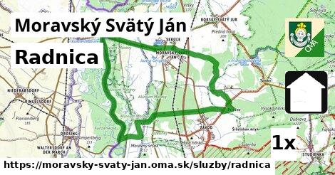 Radnica, Moravský Svätý Ján