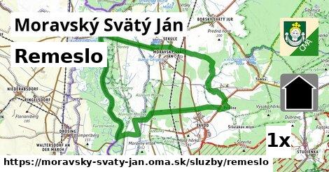 Remeslo, Moravský Svätý Ján