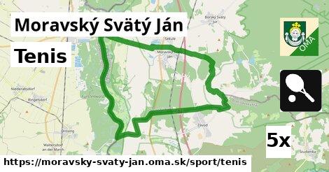 Tenis, Moravský Svätý Ján