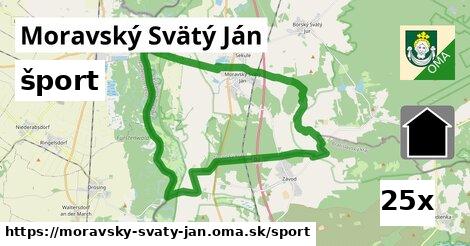 šport v Moravský Svätý Ján