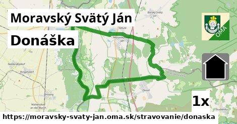 Donáška, Moravský Svätý Ján