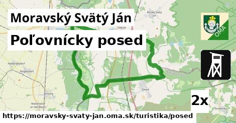 Poľovnícky posed, Moravský Svätý Ján