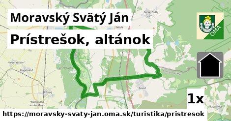 Prístrešok, altánok, Moravský Svätý Ján